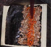 简单的紫菜肉卷做法图解5)