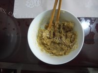 肉松沙拉面包做法图解3)