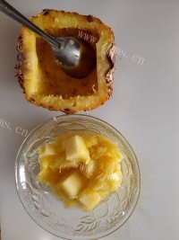 菠萝饭做法图解5)