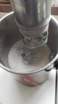 美味的红豆小米豆浆做法图解7)