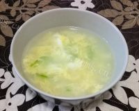 美味的苦瓜蛋花汤
