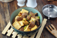 美味豆腐焖肉丸做法图解8)