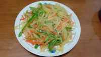 特色美食炒土豆丝做法图解8)