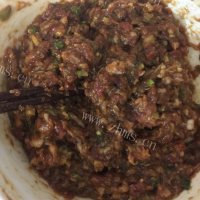 自制苏式鲜肉月饼做法图解4)