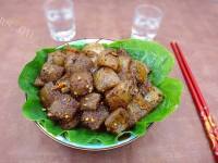 酥脆孜然肉皮做法图解9)