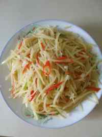 家常菜醋溜土豆丝