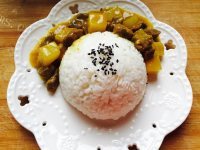 美味的咖喱牛肉饭做法图解11)