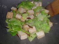 家常菜卷心菜炒豆腐