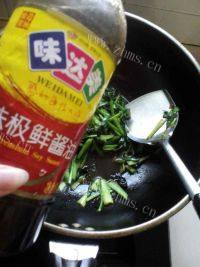 家常菜清炒苔菜做法图解5)