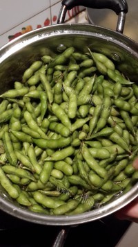 好吃不腻的五香毛豆做法图解3)