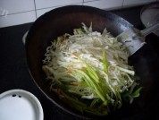 家常菜大头菜炒干豆腐做法图解5)