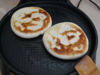 自制豆沙馅发面饼