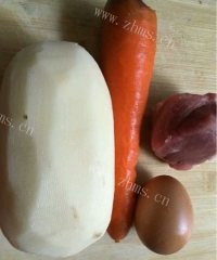 胡萝卜土豆饼做法图解1)