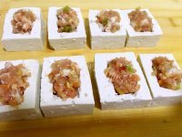 家常菜煎酿豆腐做法图解6)