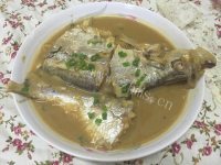 家常菜红烧白鱼