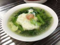 家常菜芥菜咸蛋汤