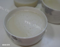 美味的栗子豆浆做法图解11)