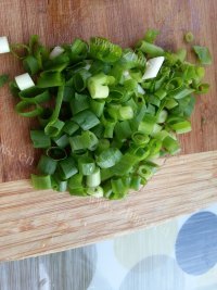 香气浓郁的辣白菜炒饭做法图解1)