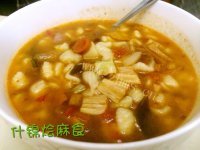 美味什锦烩麻食做法图解12)