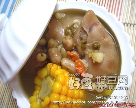 美容蹄花汤