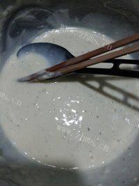 自己做的香煎茄饼做法图解2)