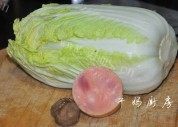 家常菜火腿娃娃菜做法图解1)