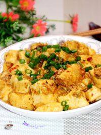 家常菜鱼籽烧豆腐