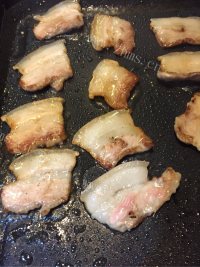 美味铁板五花肉做法图解3)