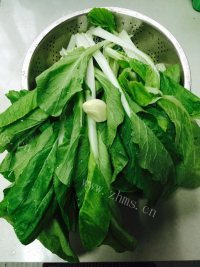 清炒小白菜做法图解1)