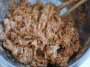 多层肉饼做法图解3)