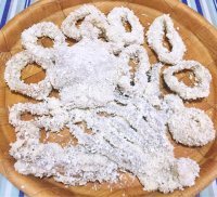 酥炸鱿鱼圈做法图解12)