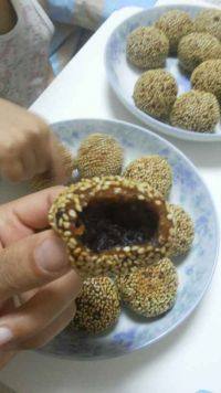 自制麻团