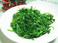 蒜蓉豌豆尖做法图解14)