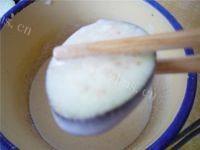 煎茄饼自制做法图解9)