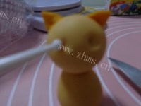 美味的萌猫翻糖杯子蛋糕做法图解14)