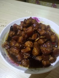 色泽鲜亮的红烧肉做法图解8)
