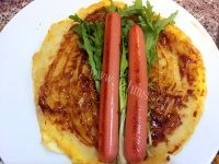美味的早餐鸡蛋卷饼做法图解6)
