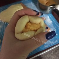 早餐美食之流沙包做法图解7)