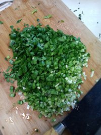 美味的荠菜包子做法图解5)
