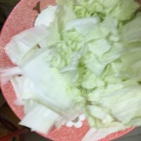 白菜炒豆腐做法图解2)