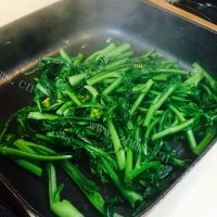 家常菜清炒菜心做法图解5)