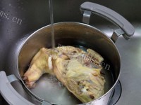 热腾腾的清炖狮子头做法图解2)