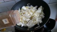 家常菜醋溜白菜片做法图解4)