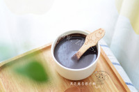 养生的黑芝麻杂粮米糊做法图解11)
