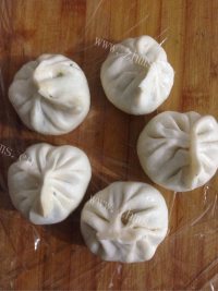喷香的茴香包子做法图解6)