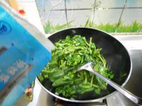 家常菜清炒油菜心做法图解6)