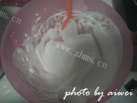 质嫩爽口的轻乳酪蛋糕做法图解9)