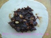 自制枣泥麻饼做法图解3)