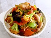 色泽不错的干锅菜花