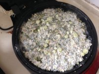 香脆的荠菜薄饼做法图解5)